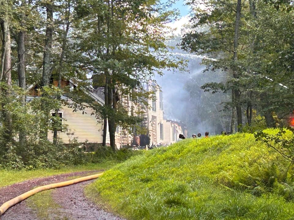 Home a total loss after fire in Luzerne County - NewsBreak