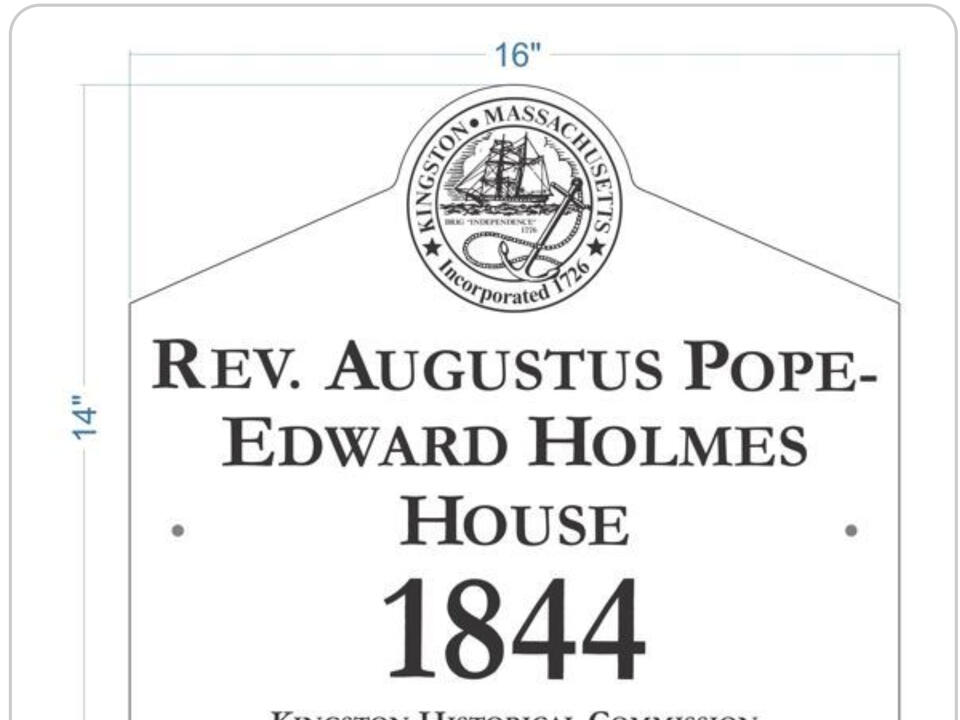 Kingston Launches New "Historic House Plaque Program" Dianna Carney