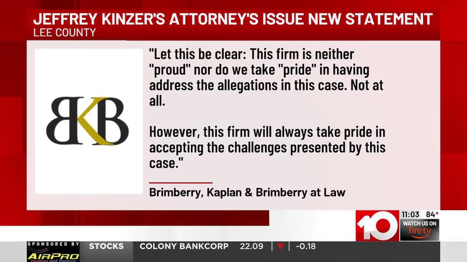 The Case Against Jeffrey Tyler Kinzer: Motive, Employment Status, and Official Charges
