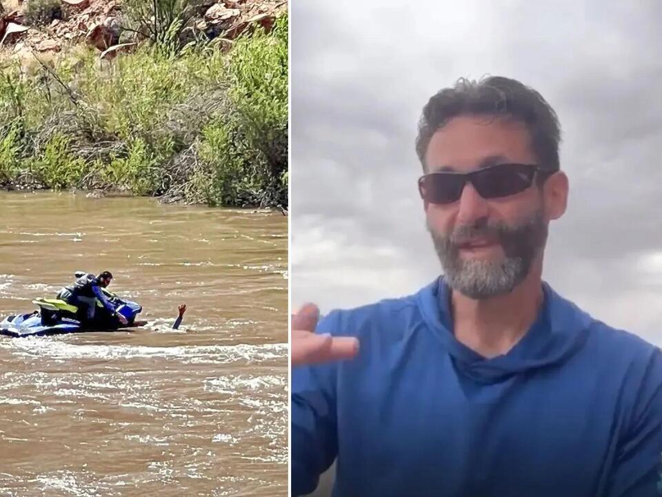 Heroic passersby rescue dad, two young sons from drowning in Colorado River