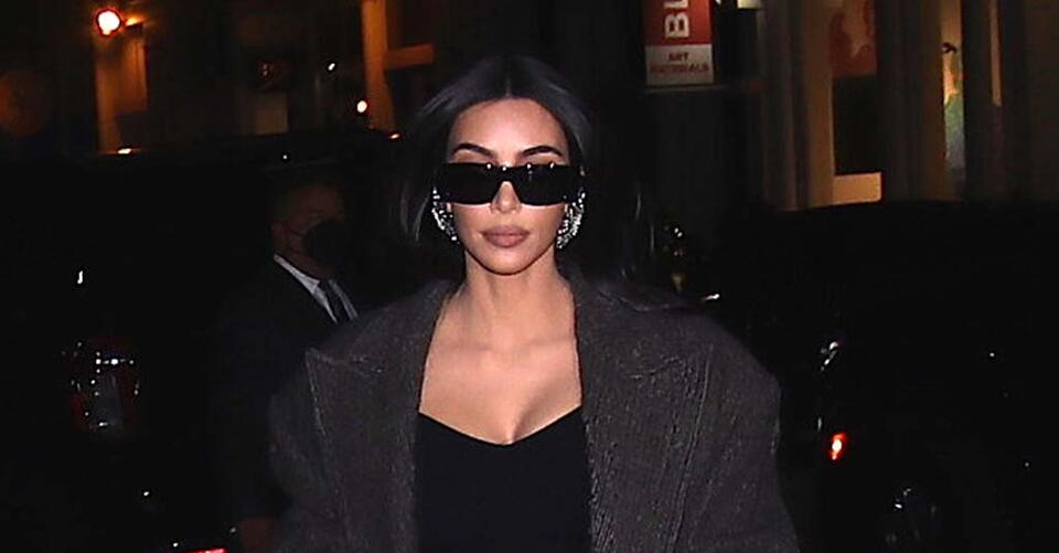 Kim Kardashian Steps Out in Thigh-High Distressed Balenciaga Knife Boots With Leggings in NY – NewsBreak