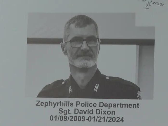 Zephyrhills Police Department mourns longtime sergeant who passed away