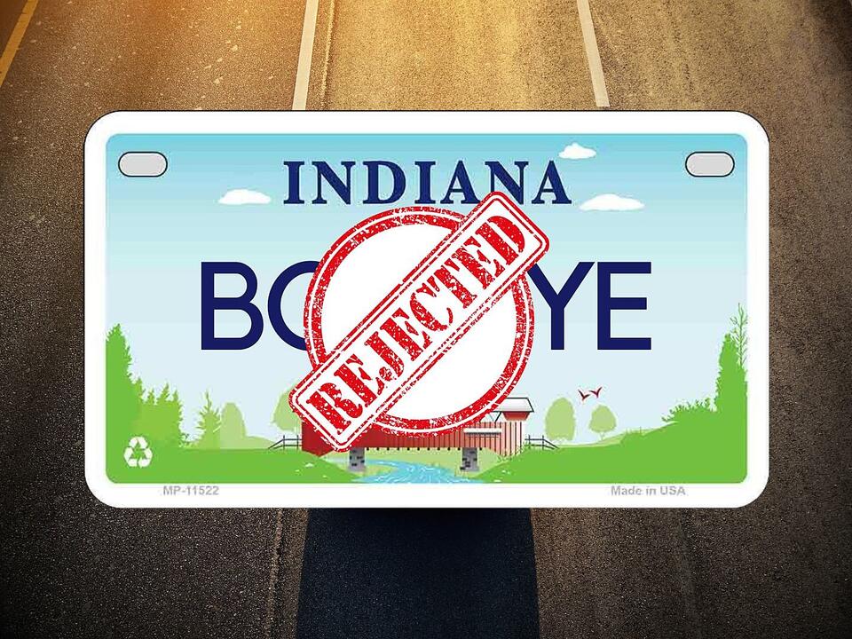 25 of the Best Personalized License Plates Rejected by the Indiana BMV