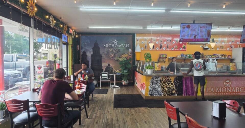 Clarion cuisine: La Monarca: Tacos, ice cream and all one could want in ...