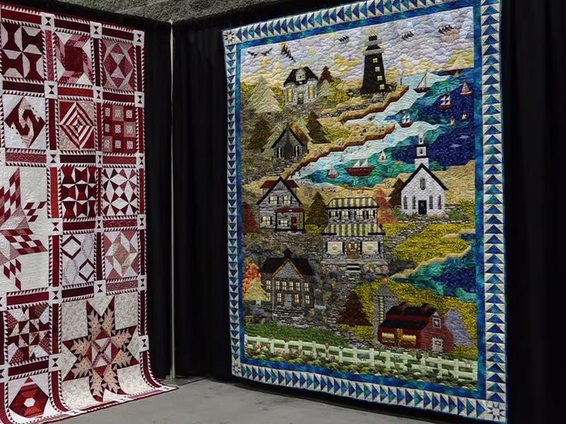 Hundreds of quilts on Display for the 100th American Quilter’s Society