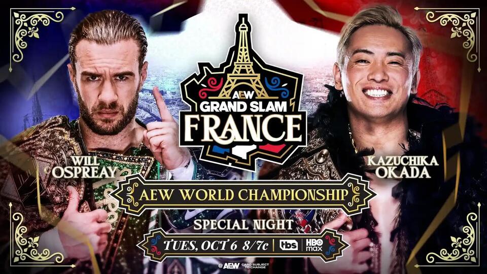 AEW Grand Slam France 2026 Results