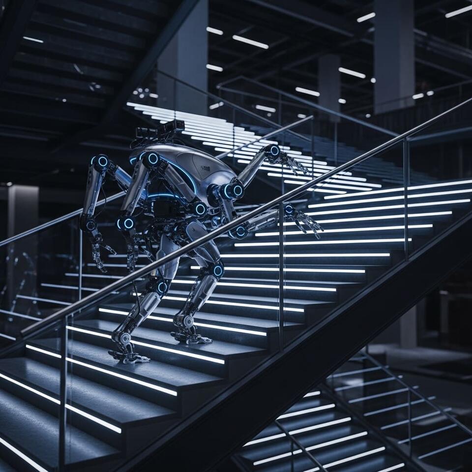 Robot Learns to Climb Stairs Autonomously, Aiding Indoor Fire Rescue ...