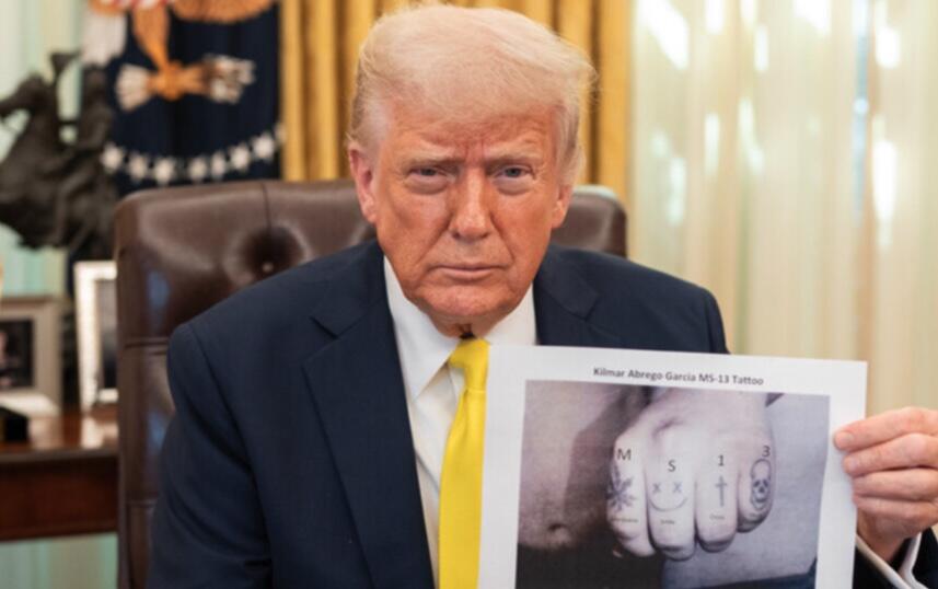 Trump Touts Seemingly Doctored Photo of Abrego Garcia’s Hand in Attempt ...