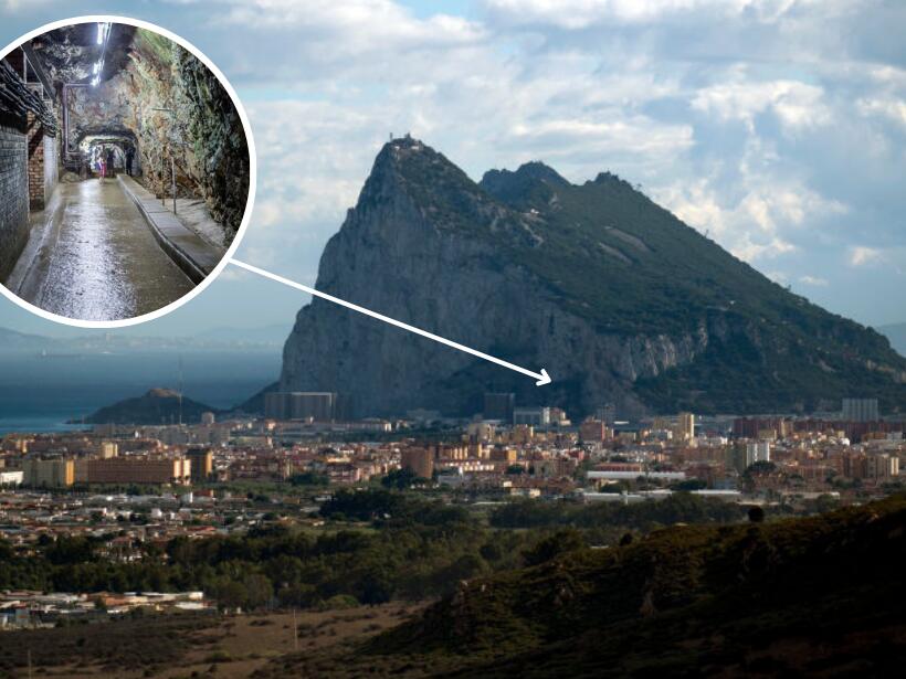 34 Miles of Tunnels Were Dug By the British Military Beneath the Rock