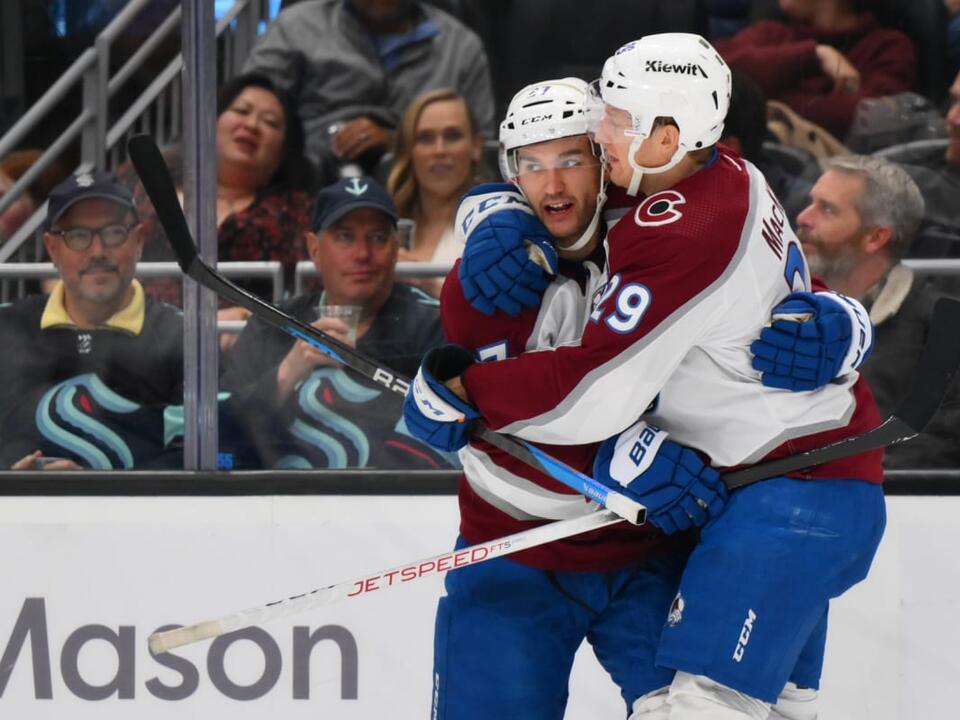 Jonathan Drouin scores 1st goal with Avs in 51 win over Kraken