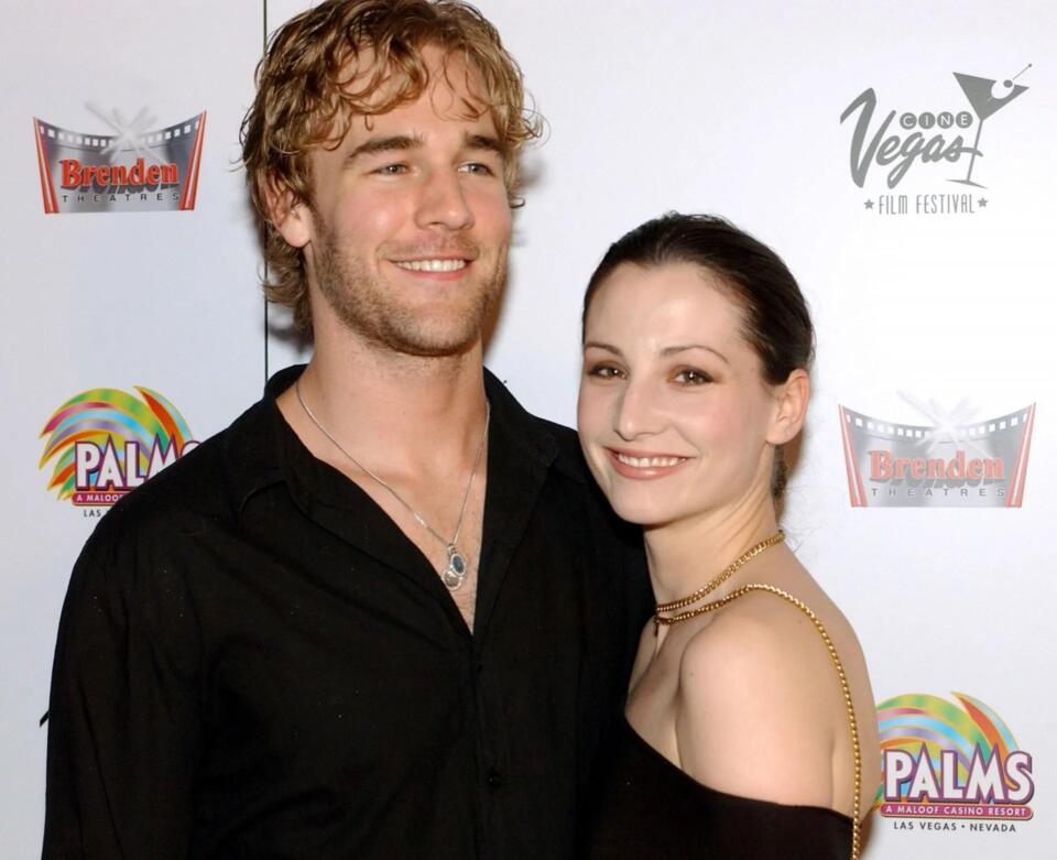 How long were James Van Der Beek and Heather McComb together before ...