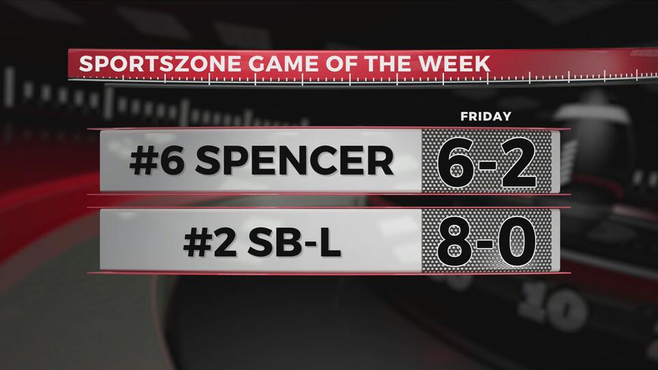 #6 Spencer visits #2 Sergeant Bluff-Luton in SportsZone Football Game of the Week on Friday