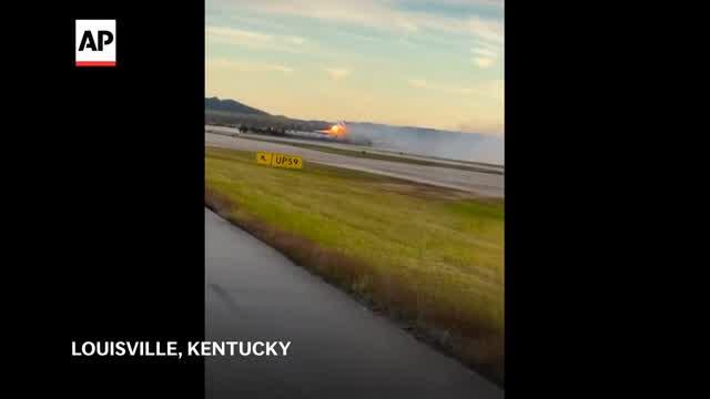 New images show fiery moments before deadly UPS plane crash - NewsBreak