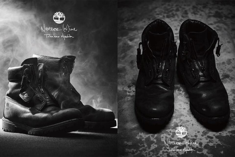 Timberland x Number (N)ine by Takahiro Miyashita Unveil an 18-Pair ...