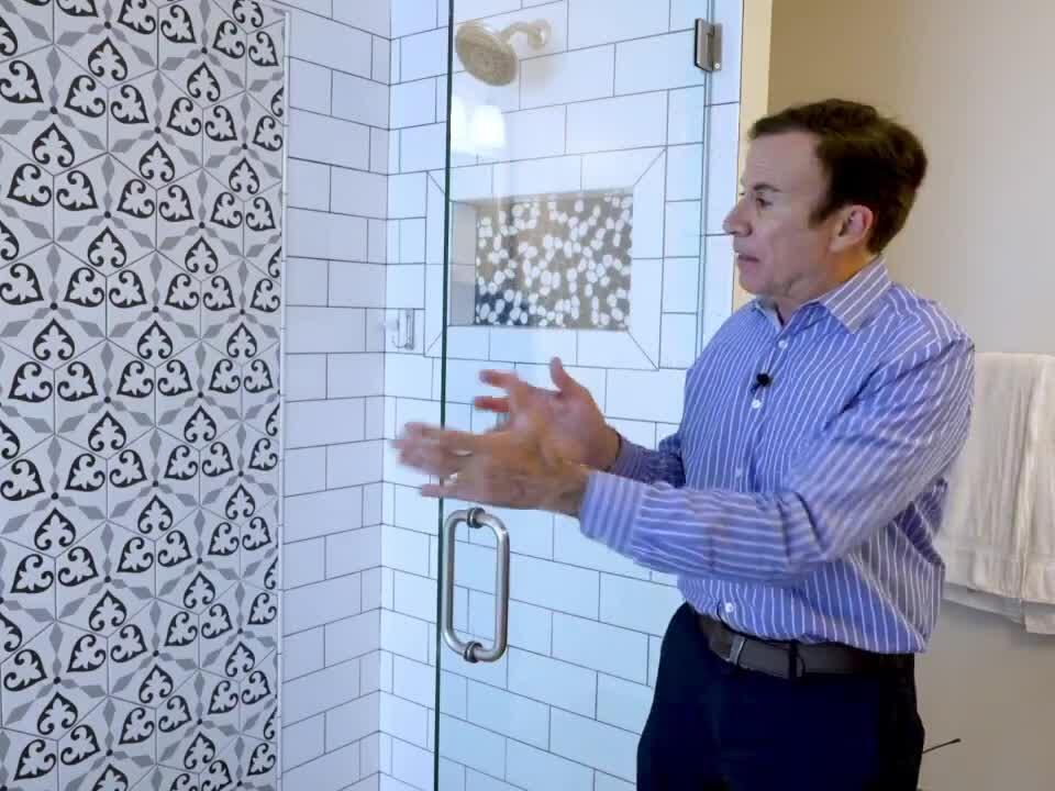 Woman's shower glass shatters suddenly How this can happen