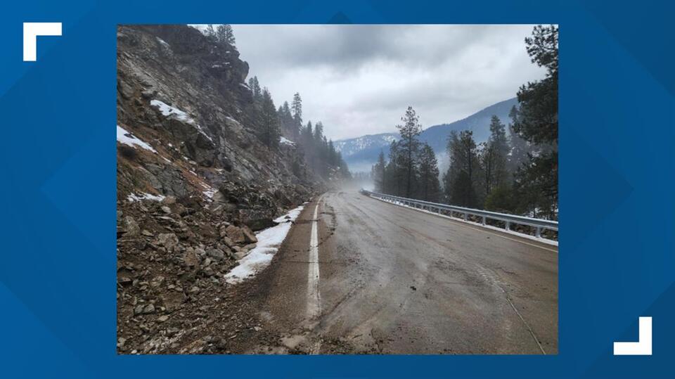 State Highway 21 to reopen Friday night after rockslide, will close ...