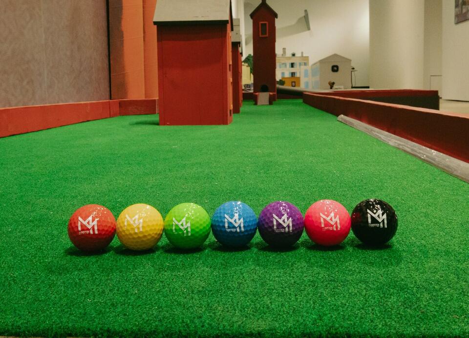 You can play mini golf surrounded by famous artworks at this Muskegon ...