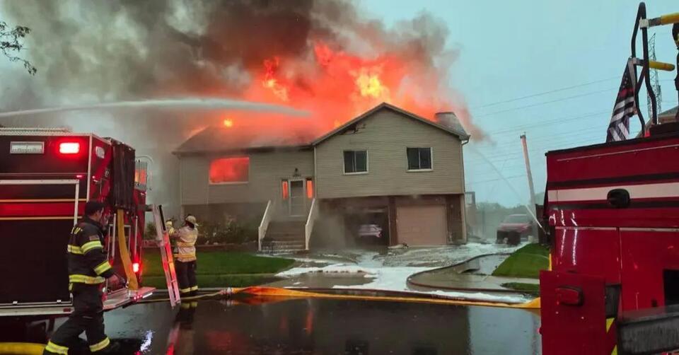 A Fallen Power Line During Tuesday’s Storms Burned a Frankfort House to ...