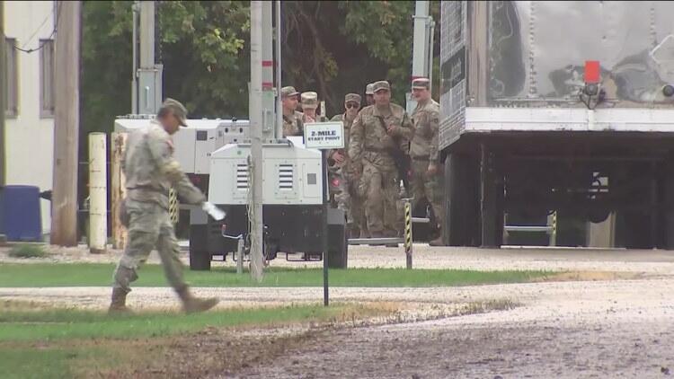 Texas National Guard troops arrive in Illinois - NewsBreak