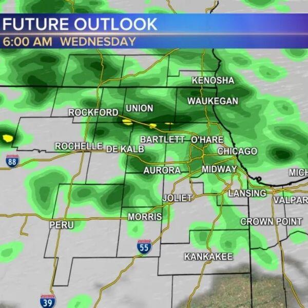 Forecast: Cooler Weather After Overnight Showers in Central Illinois ...