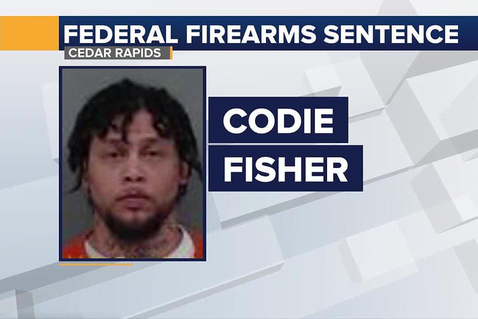 Cedar Rapids man sentenced to nearly 4 years in prison for being a ...