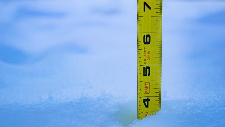 Snow totals: Here's how much snow fell across Colorado Sunday - NewsBreak