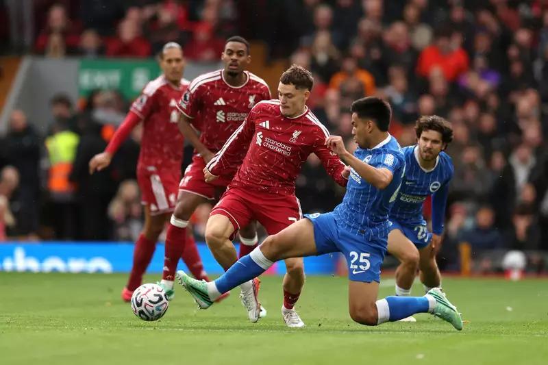 Liverpool lead Brighton; Man Utd take on Bournemouth in PL