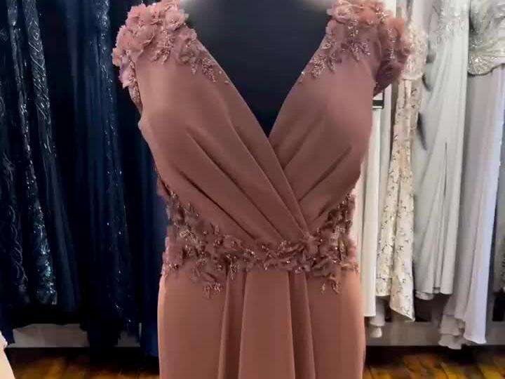 Rose gold dress for hotsell principal sponsor