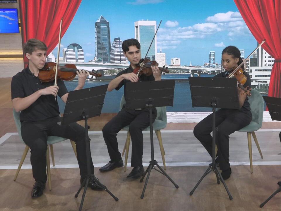 The CAP String Orchestra Quartet joins Good Morning Jacksonville.