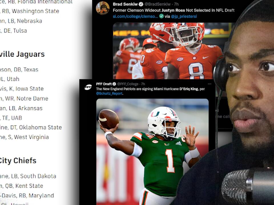 NFL DRAFT Undrafted Free Agents Review A.Hall NewsBreak Original