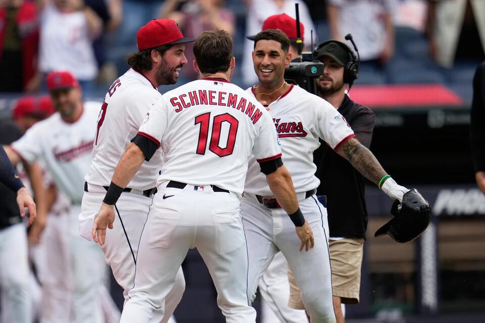 'Impressive' Brayan Rocchio of Guardians becomes 6th player with grand ...