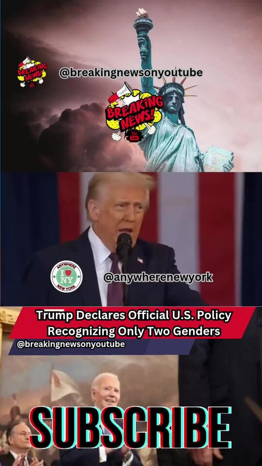 Trump Declares Official U S Policy Recognizing Only Two Gendersin His