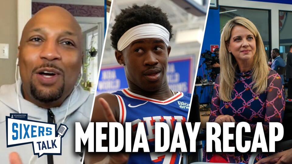Sixers Talk: Recapping a WILD Sixers Media Day & LeBron in a 76ers ...