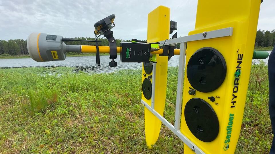 New 'hydrone' technology helping Pasco County surveyors map out bodies of water