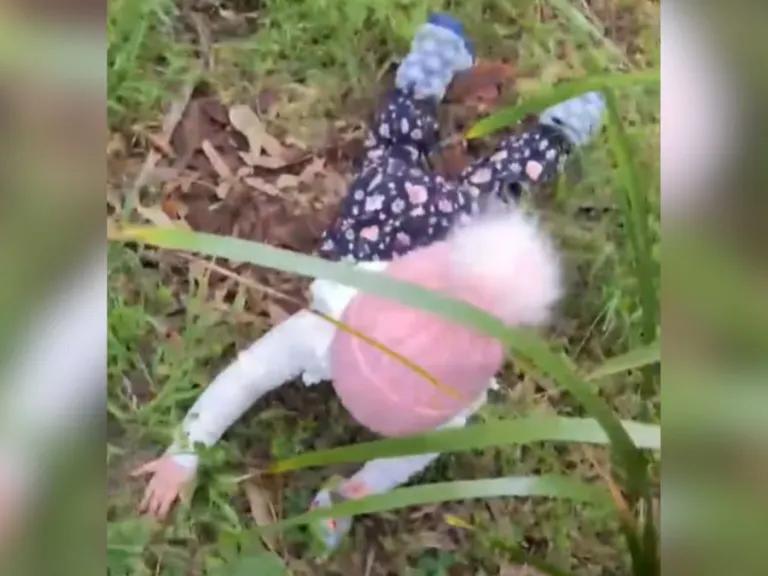 Little Girl’s Reaction To Falling Off Slide Is Unexpectedly Adorable