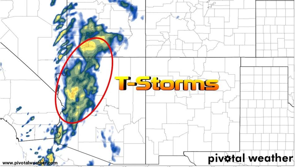 Arizona Weather Twist: Rain, Thunderstorms, Gusty Winds, and Mountain ...
