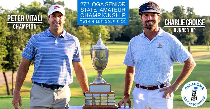 Vitali survives exceptional heat to win Senior State Amateur