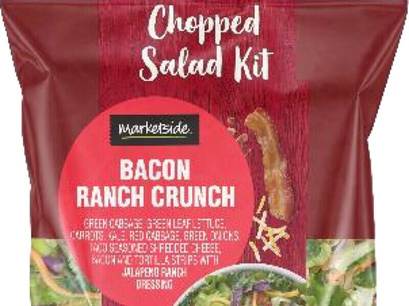 Recall Alert Taylor Fresh Foods Voluntarily Recalls Marketside Bacon Ranch Crunch Salad Kit