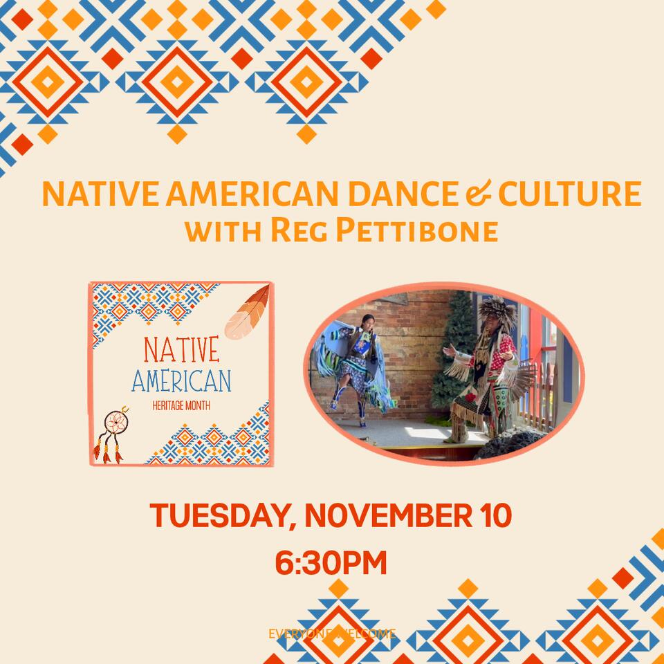 📅 Native American dance & culture night, Nov 10 at library - NewsBreak