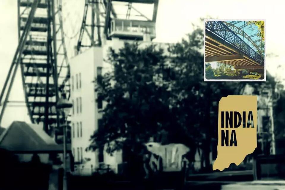 Indiana Bridge Rumored to Be Made With Parts of the First Ferris Wheel