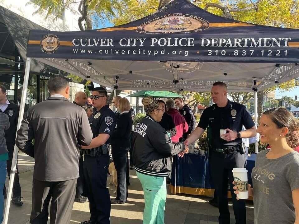 Culver City Police Hosting Coffee with a Cop Event on October 1 at ...