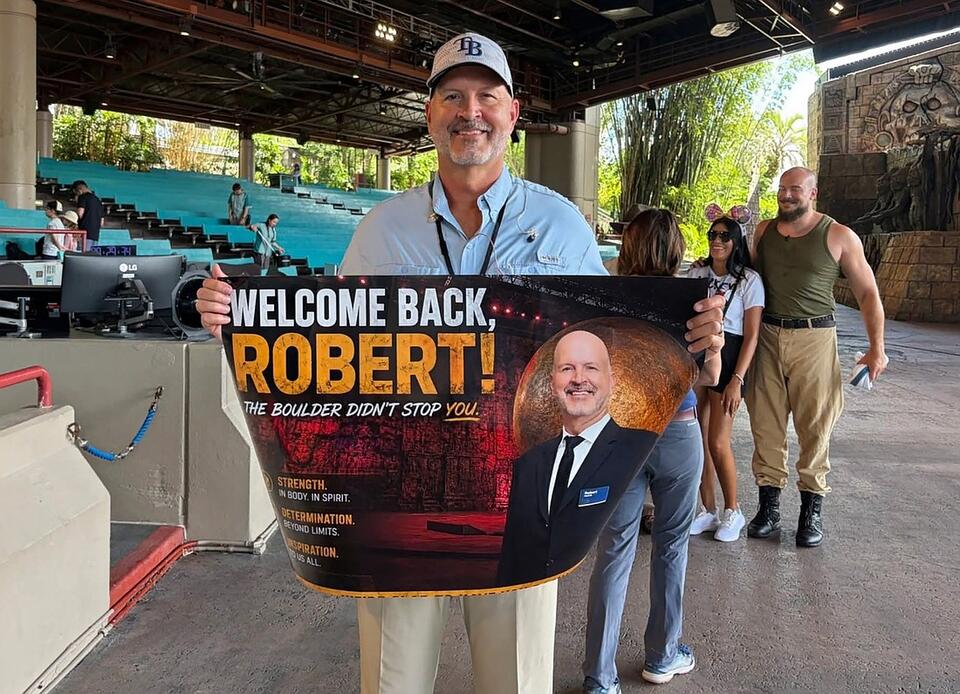Horizon West resident, Disney cast member returns to work after recovery from boulder incident