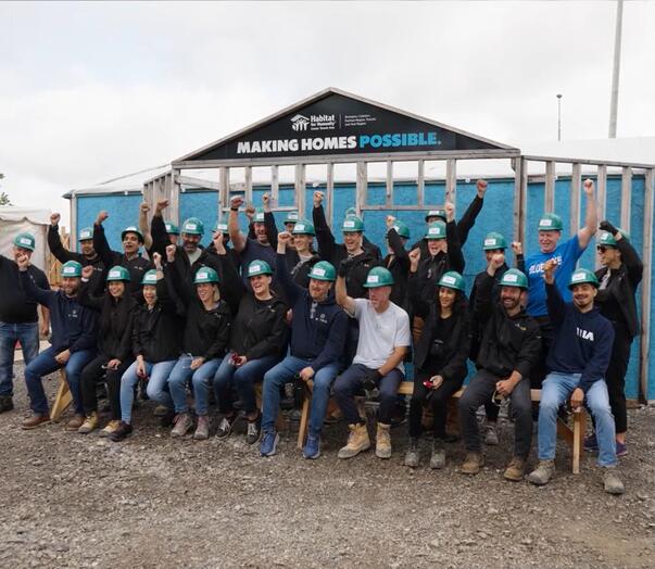 Metrie brings industry partners together for Habitat for Humanity Build
