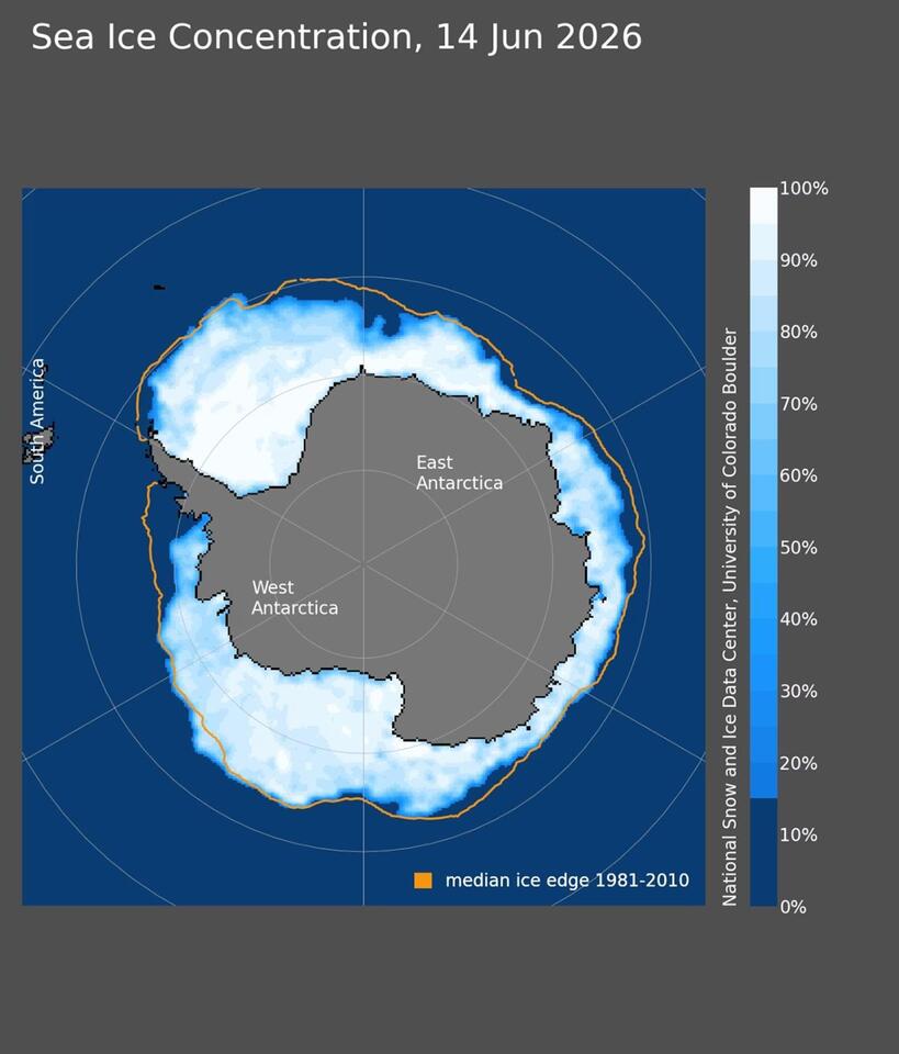 A large portion of Antarctic sea ice hasn't refrozen. Here's why it matters