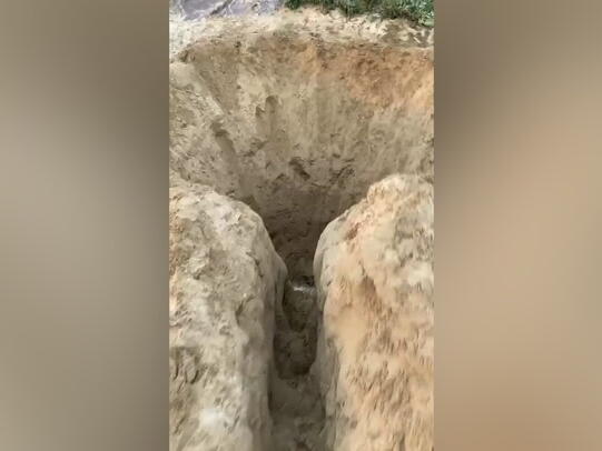 Cornwall beach rangers issue warning after children dig ‘dangerous’ 6ft ...
