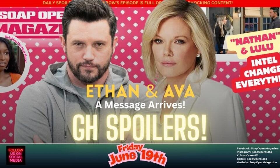 GENERAL HOSPITAL SPOILERS – FRIDAY, JUNE 19: Ava Jerome Receives A Message She Will Not Take At Face Value