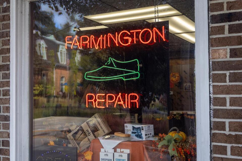 Farmington Shoe Repairs steps with the times