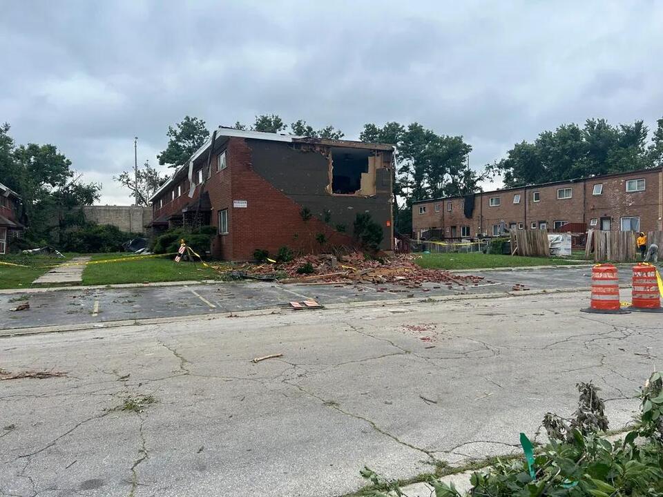Hazel Crest damage shows storm's intensity - NewsBreak