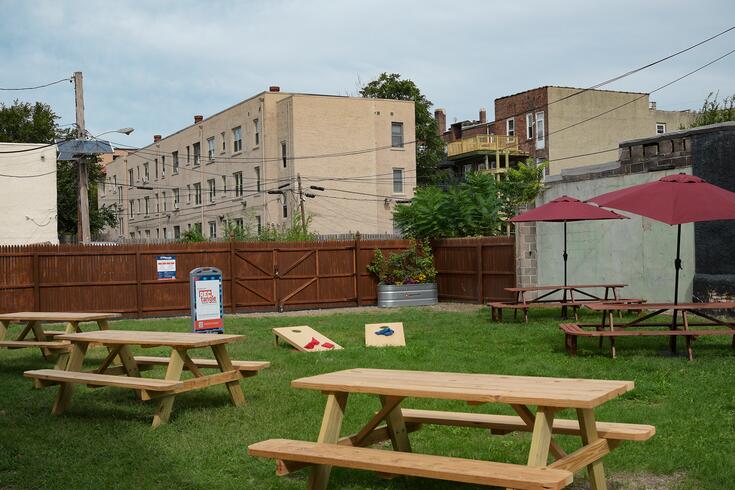 New Camden pocket park opens for fall visits, lawn games and upcoming ...