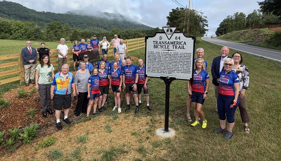 A Piece of Cycling History Finds Its Home in Botetourt County!